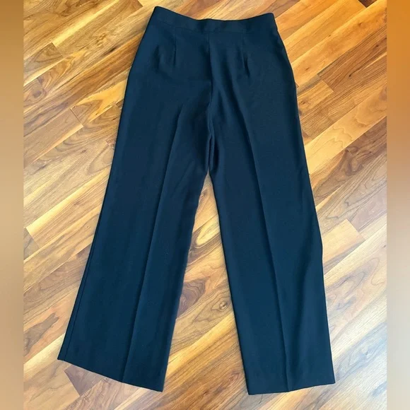 Ann Taylor Classic Black Wide Leg Pants, NEW - Picture 6 of 11